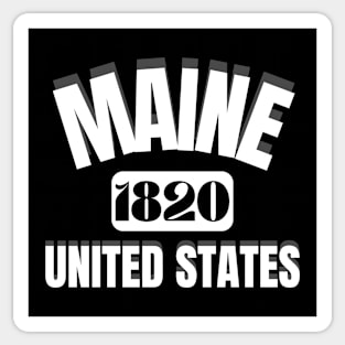 MAINE Sticker